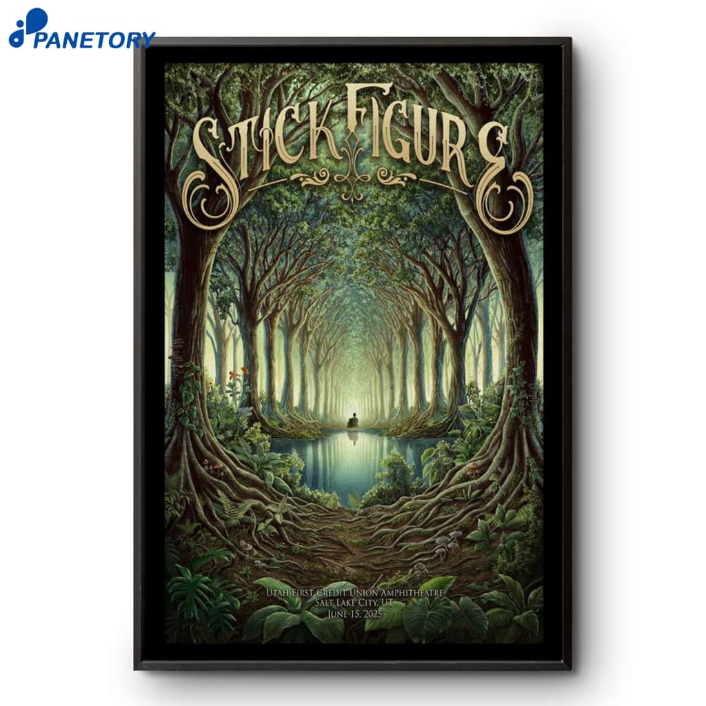 Stick Figure Tour Salt Lake City UT June 15 2025 Poster 2 Stick Figure Tour Salt Lake City Ut June 15 2025 Poster