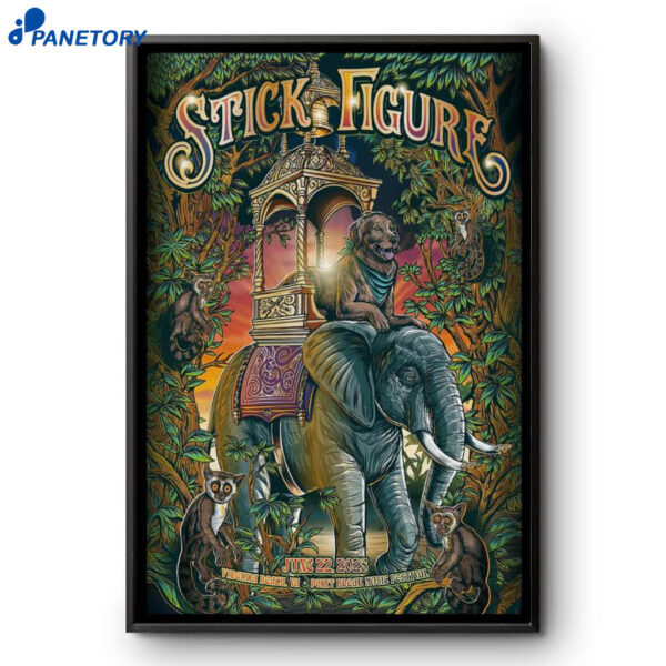 Stick Figure Virginia Beach VA Tour Jun 22 2025 Poster
