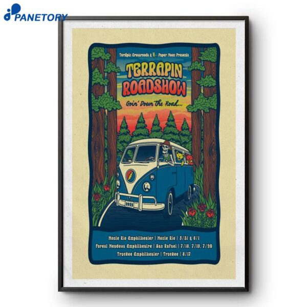 Terrapin Roadshow 2025 Monte Rio June 01 2025 Poster