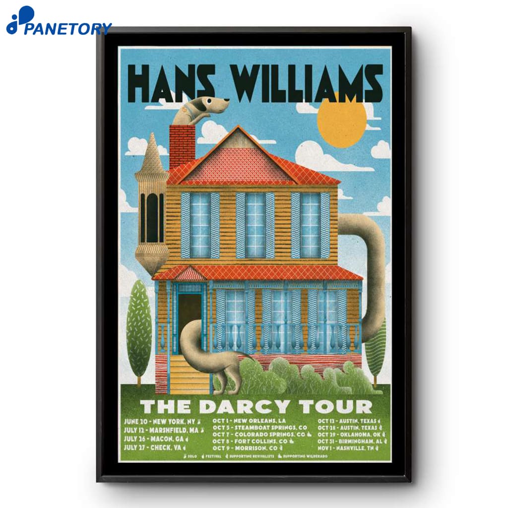 The Darcy Tour Hans Williams 2025 Poster 2 The Darcy Tour Hans Williams 2025 Poster