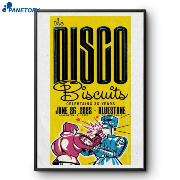 The Disco Biscuits Columbus OH Jun 26 2025 Poster