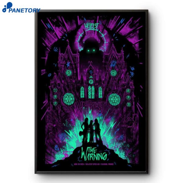 The Warning Hellfest Clisson FR June 20 2025 Poster
