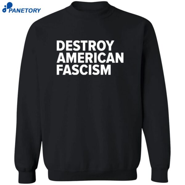 Tom Morello Destroy American Fascism Shirt 2