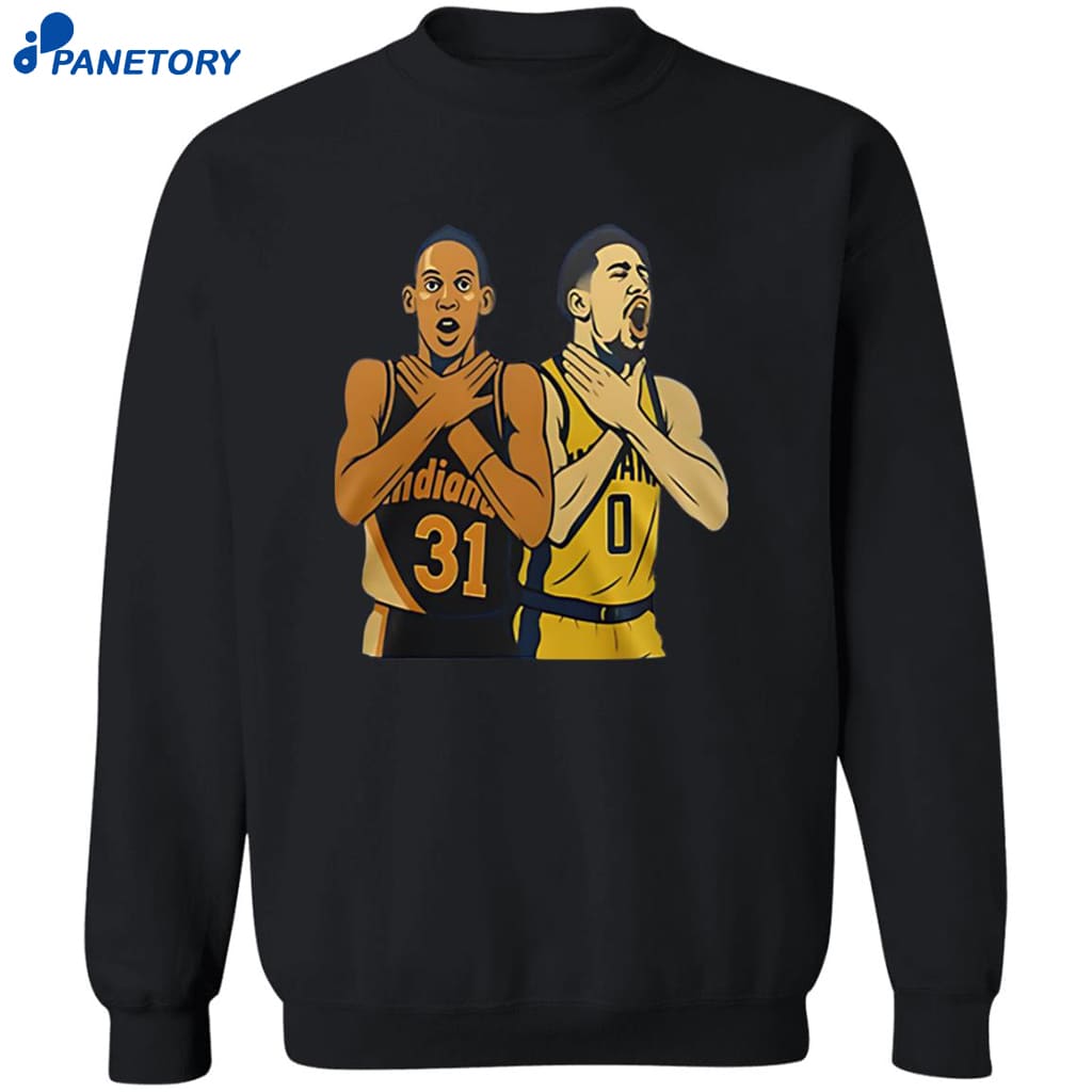 Tyrese Haliburton Legacy Signal Reggie Miller 2025 Shirt 6 Tyrese Haliburton Legacy Signal Reggie Miller 2025 Shirt 2
