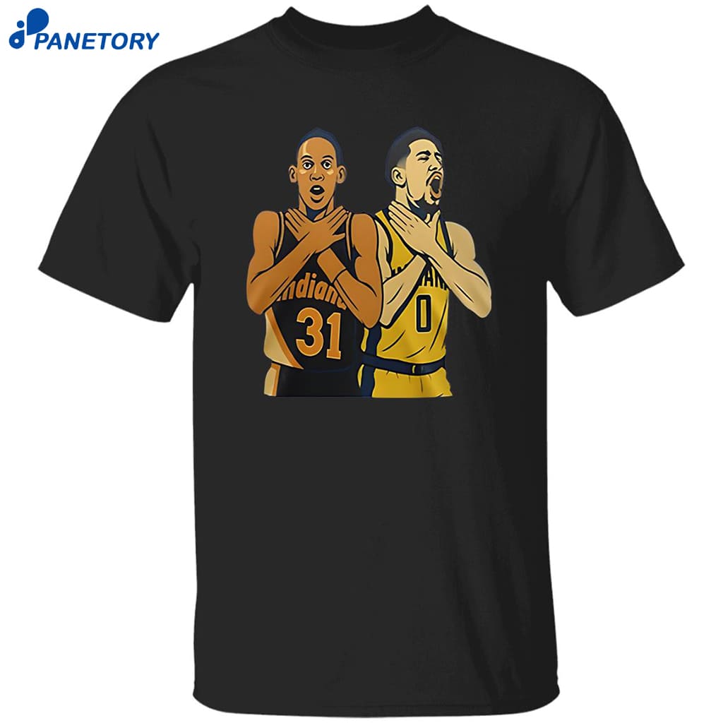 Tyrese Haliburton Legacy Signal Reggie Miller 2025 Shirt 8 Tyrese Haliburton Legacy Signal Reggie Miller 2025 Shirt