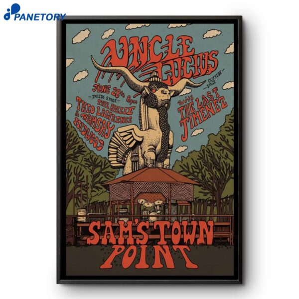 Uncle Lucius Sam's Town Point Austin TX Jun 28 2025 Poster