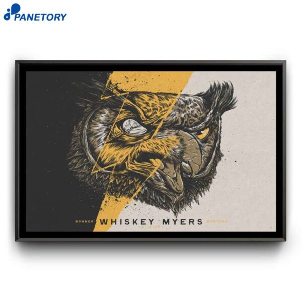 Whiskey Myers Tour Bonner MT Jun 10 2025 Poster
