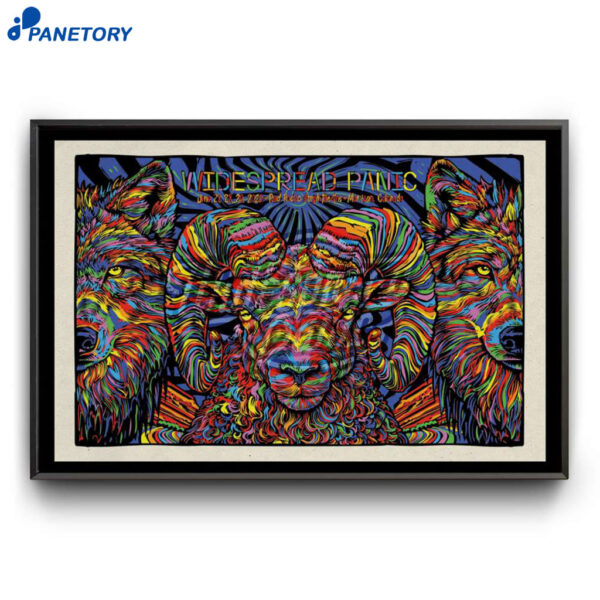 Widespread Panic Red Rocks Amphitheatre Morrison CO June 28 2025 Poster