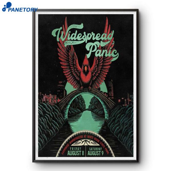 Widespread Panic River In Aug 8-9 2025 Poster