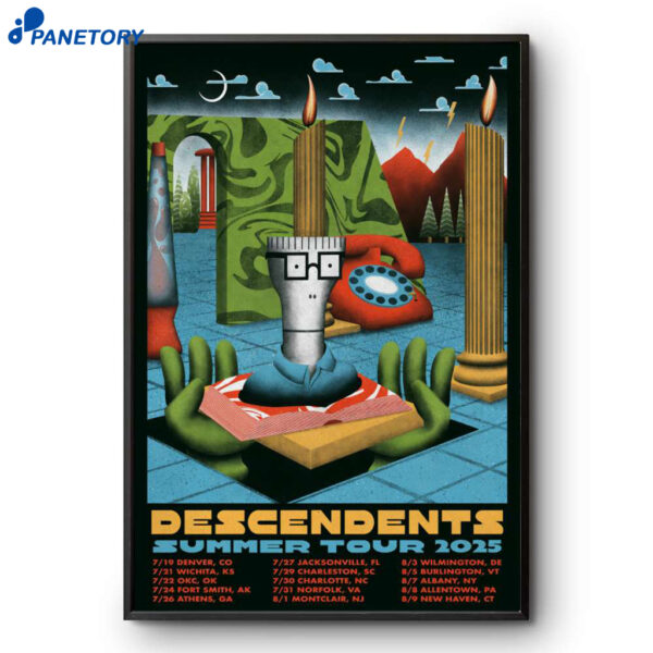 Descendents Summer Shows 2025 Poster