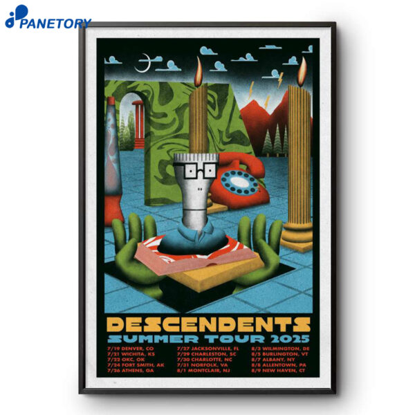 Descendents Summer Tour 2025 Poster