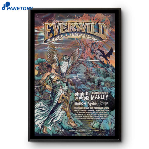 Everwild Legend Valley Thornville OH 2025 Poster