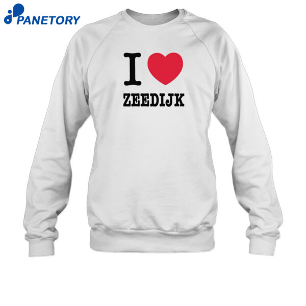 I Love Zeedijk Shirt 1