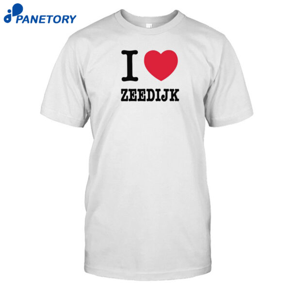 I Love Zeedijk Shirt