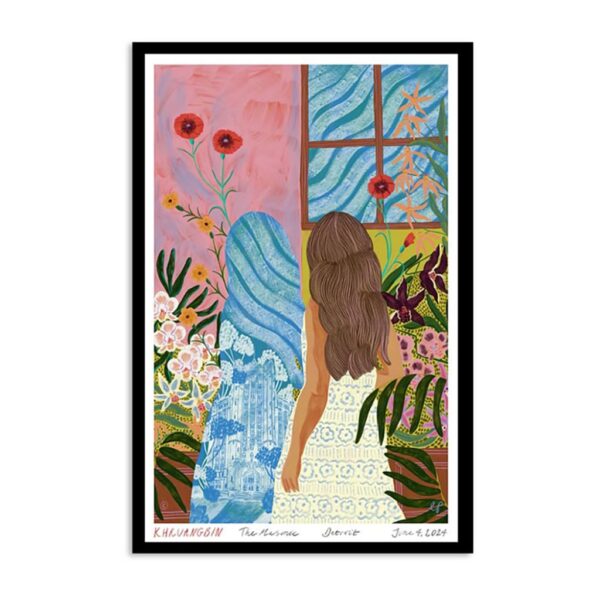 Khruangbin June 4 2024 Detroit MI Masonic Temple Theatre Poster