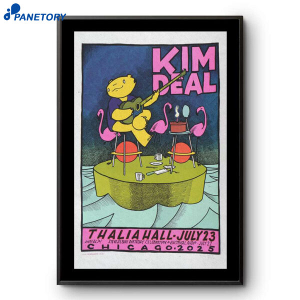 Kim Deal Chicago IL July 23 2025 Poster