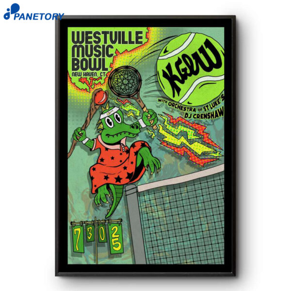 King Gizzard & The Lizard Wizard Westville Music Bowl July 30 2025 Poster