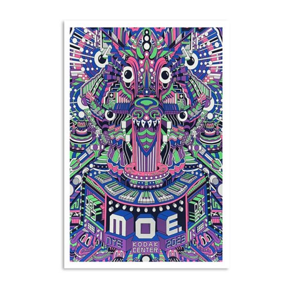 Moe The Band Dec 30 & 31 2023 Rochester NY Poster