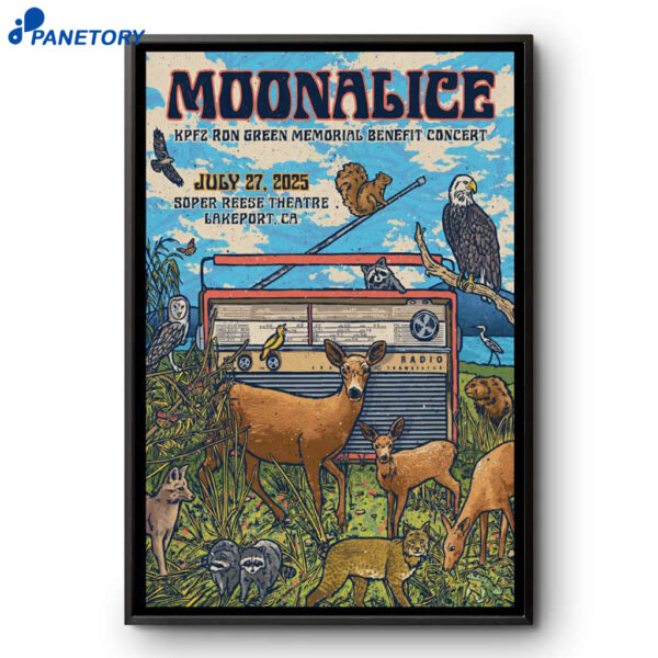 Moonalice In Lakeport CA Jul 27 2025 Poster