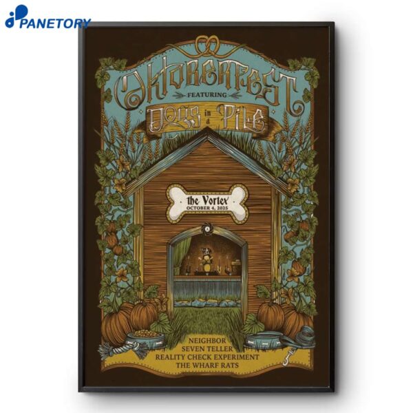 Oktoberfest Catonsville The Vortex CAA Park Oct 4 2025 Poster