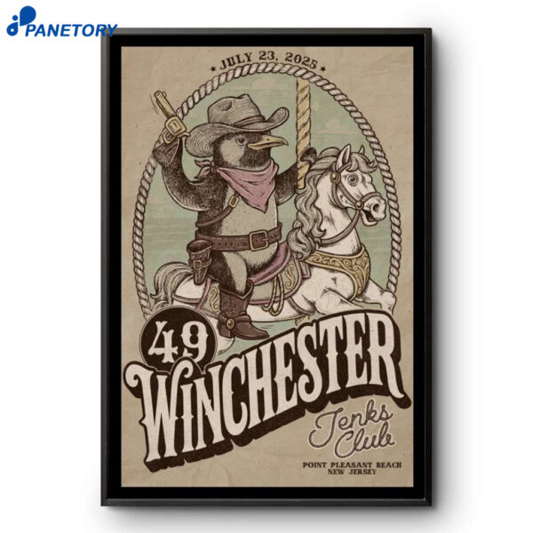 Point Pleasant Beach Show 49 Winchester July 23 2025 Poster