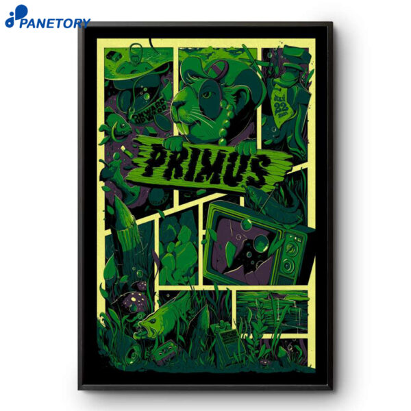 Primus Hartford Healthcare Amphitheater Bridgeport CT July 22 2025 Poster