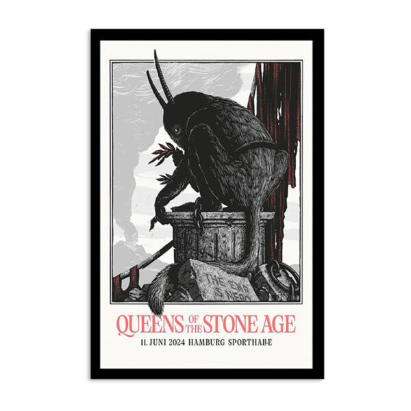 Queens Of The Stone Age Sporthalle Hamburg Germany June 11 2024 Poster
