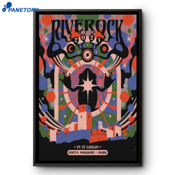 Riverock Rocca Maggiore Assisi Italy Jul 23-27 2025 Poster