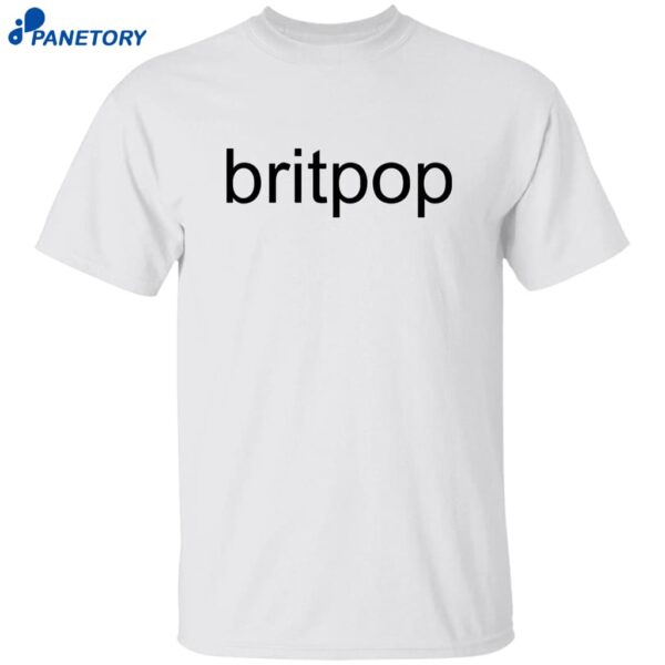 Robbie Williams Britpop Shirt