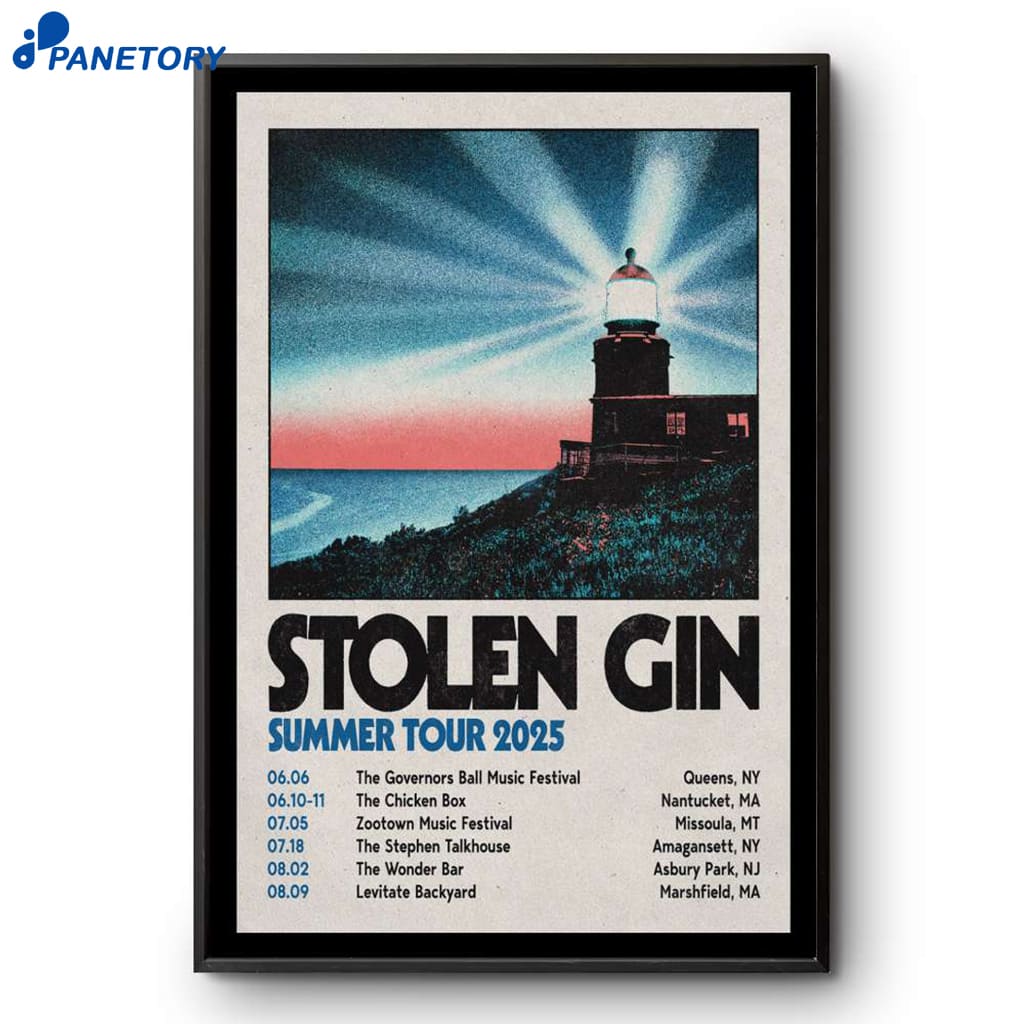 Stolen Gin Summer Tour 2025 Poster 2 Stolen Gin Summer Tour 2025 Poster
