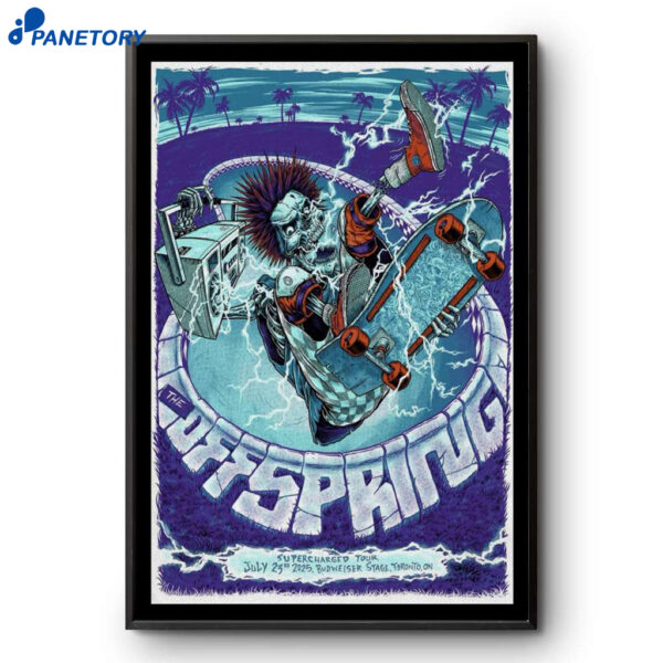 The Offspring Toronto ON July 23 2025 Poster