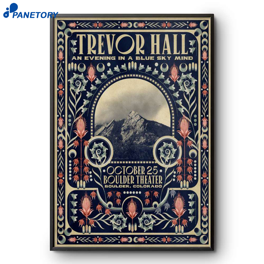 Trevor Hall In Boulder CO Oct 25 2025 Poster 2 Trevor Hall In Boulder Co Oct 25 2025 Poster