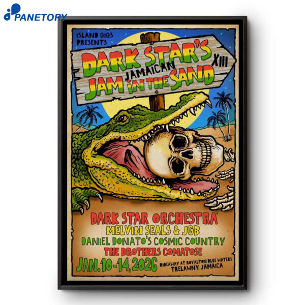 Dark Star_s Orchestra Montego Bay Jamaica January 10 14 2026 Poster