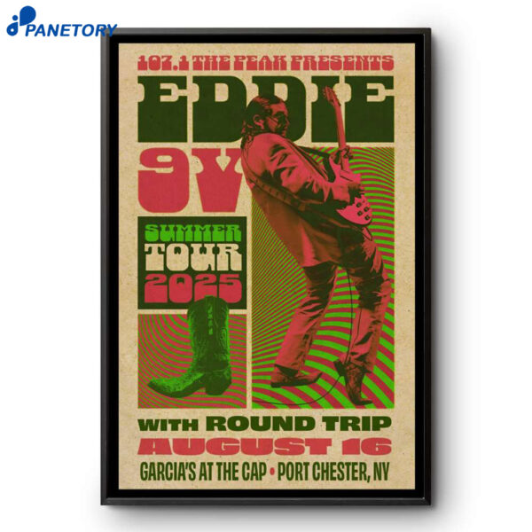Eddie 9v Garcia_s The Capitol Theatre Port Chester NY Aug 16 2025 Poster