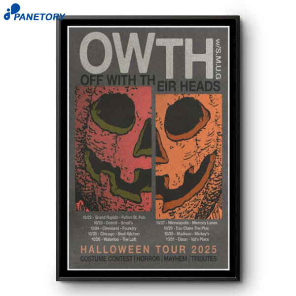 Halloween Tour 2025 OWTH Poster