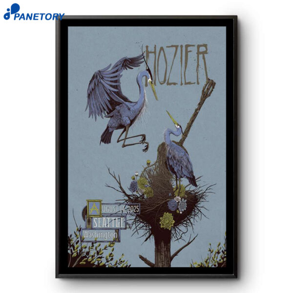 Hozier Event T-mobile Park 2025 Poster