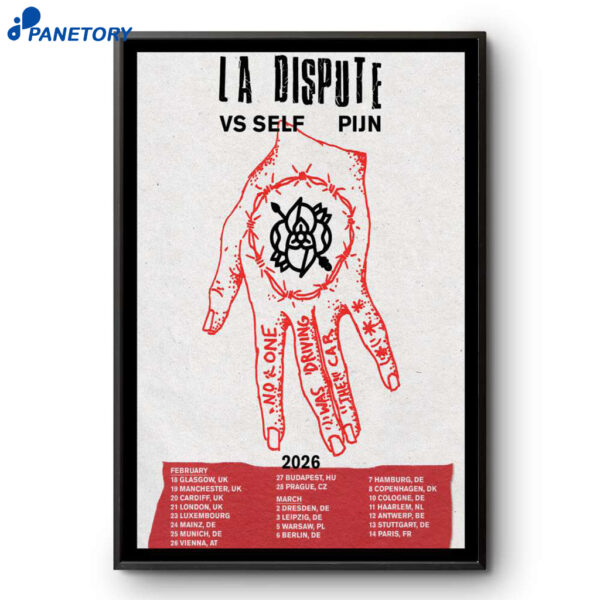 La Dispute Event 2026 Poster