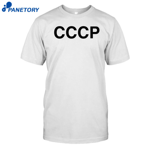 Russia_s Lavrov Wearing CCCP Shirt