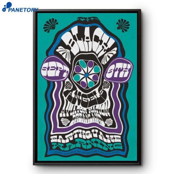 The Black Angels Malibu CA Tour 2025 Poster