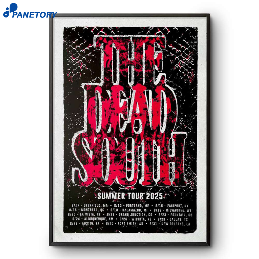 The Dead South Summer Tour 2025 Poster 2 The Dead South Summer Tour 2025 Poster