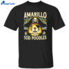 Amarillo Sod Poodles Black Prairie Dog Pirate Shirt