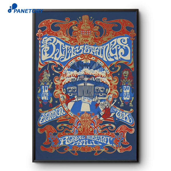 Billy Strings Royal Albert Hall London UK Oct 10 2025 Poster