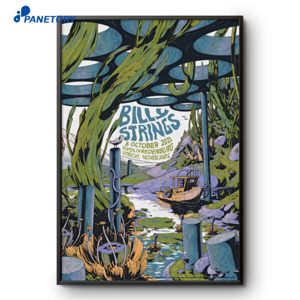 Billy Strings Tivolivredenburg Utrecht NL Oct 8 2025 Poster