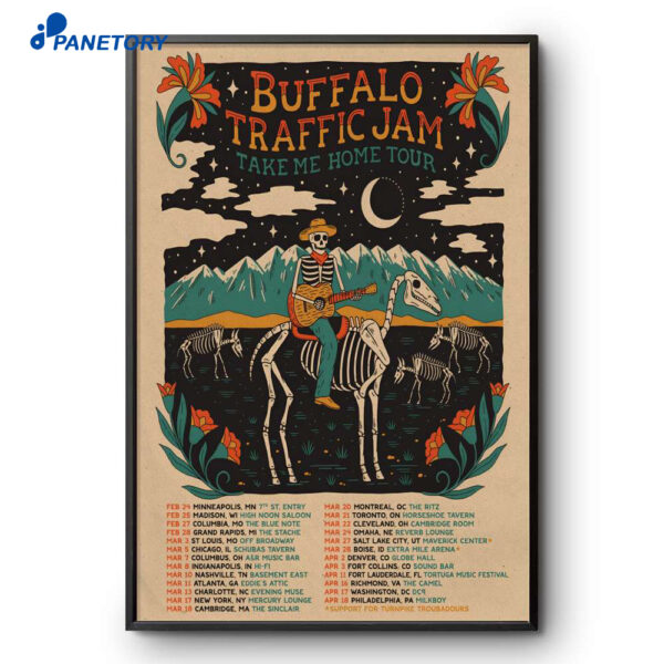 Buffalo Traffic Jam Take Me Home 2026 Tour Poster