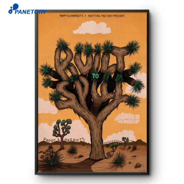 Built To Spill Pioneertown CA Nov 20 2025 Poster