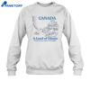 Canada A Land Of Giants Shirt 4 Canada A Land Of Giants Shirt 1
