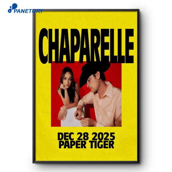 Chaparelle San Antonio TX 12.28.2025 Poster