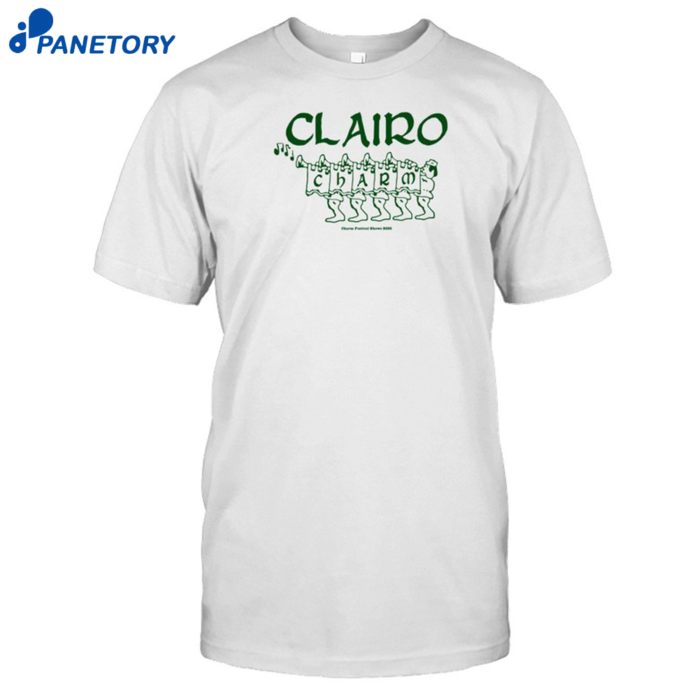 Clairo Charm Trumpet Fest Shirt 8 Clairo Charm Trumpet Fest Shirt