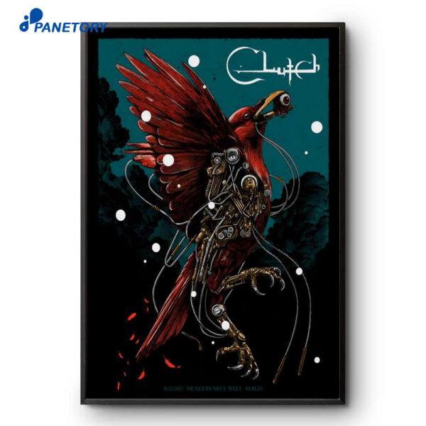 Clutch Event Berlin Dec 3 2025 Poster