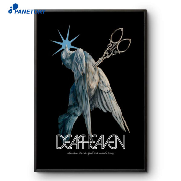 Deafheaven Barcelona Event Nov 20 2025 Poster